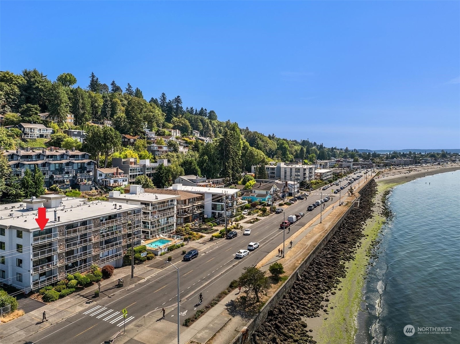 Property Photo:  2104 Alki Avenue SW 401  WA 98116 