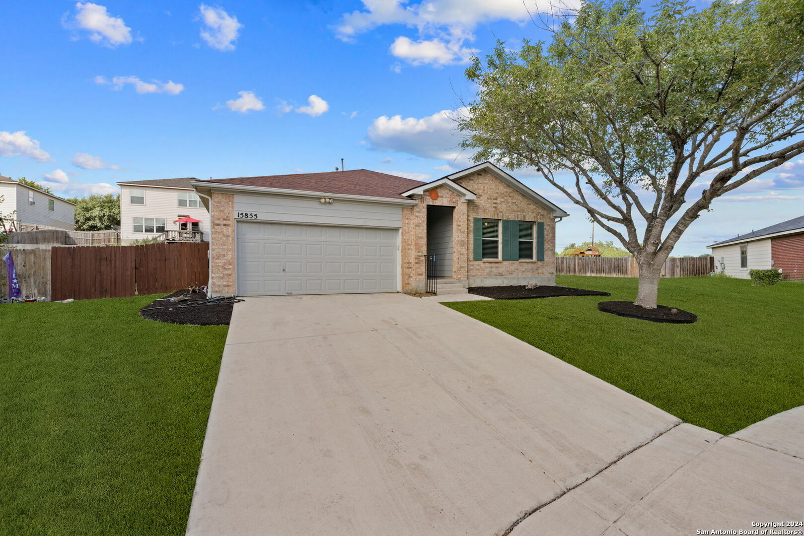 Property Photo:  15855 Blue Sky  TX 78154 