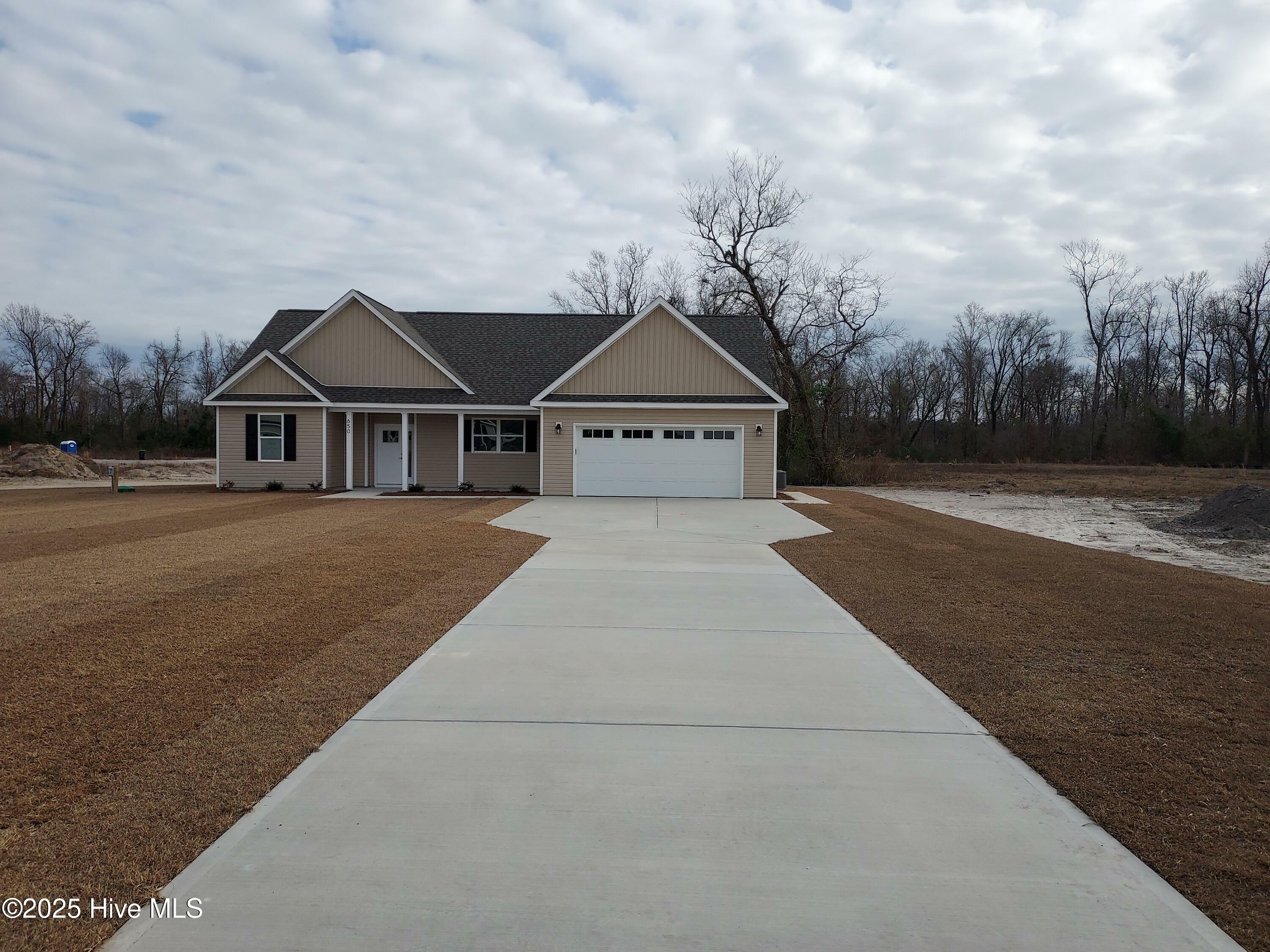 Property Photo: 650 Bright Harvest Drive NC 28555