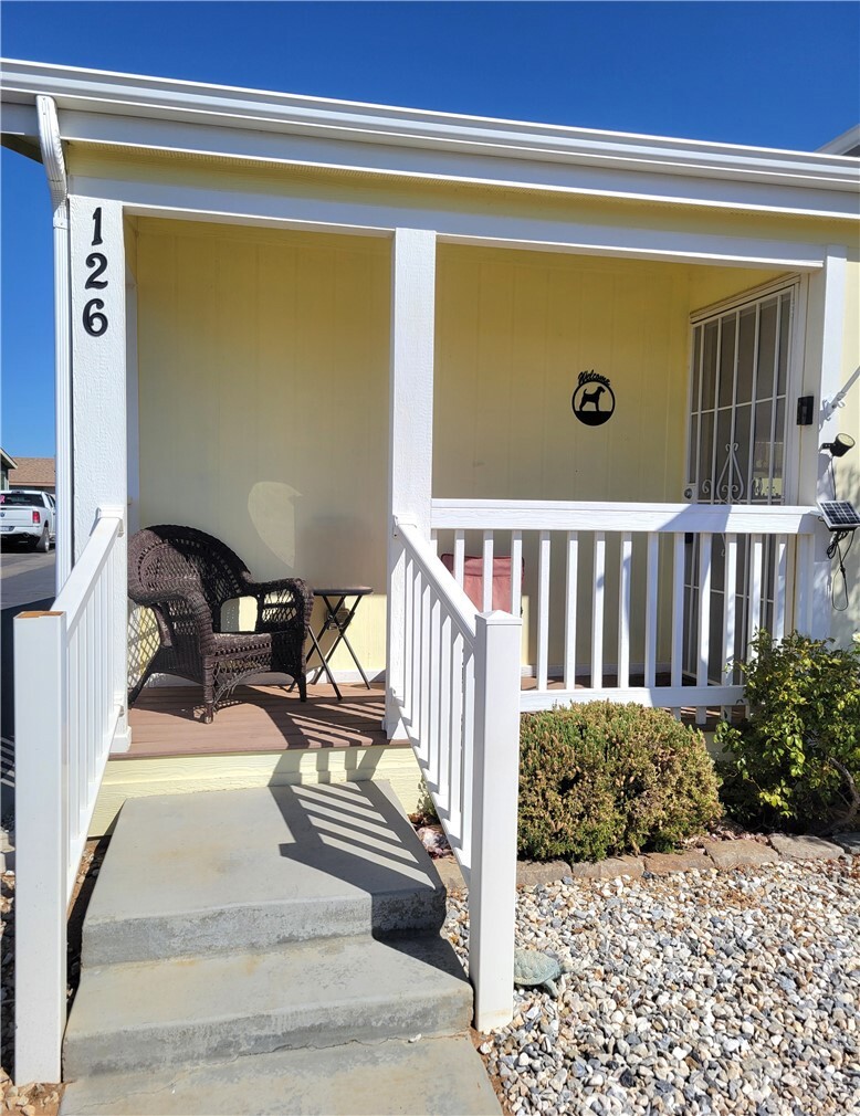 Property Photo: 21621 Sandia Road 126 CA 92308