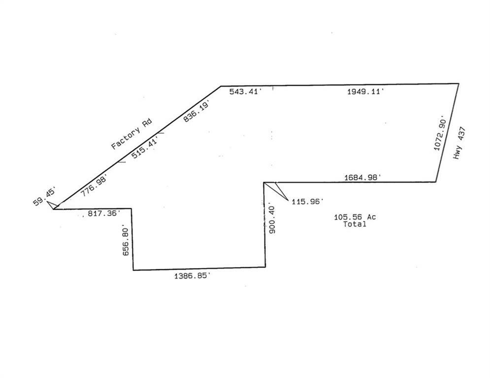 Property Photo:  105.56 Acres N Hwy 437  LA 70435 