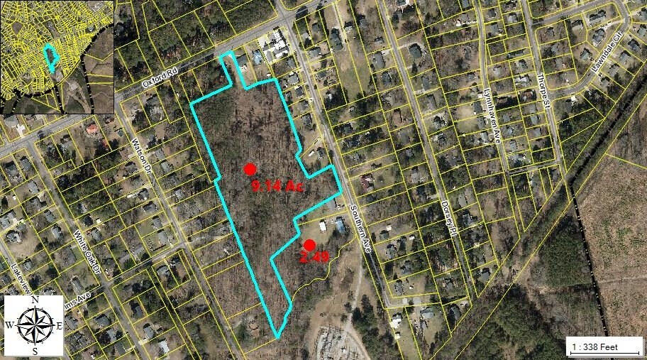 Property Photo:  00 Oxford Rd/Southern Ave Road  NC 27536