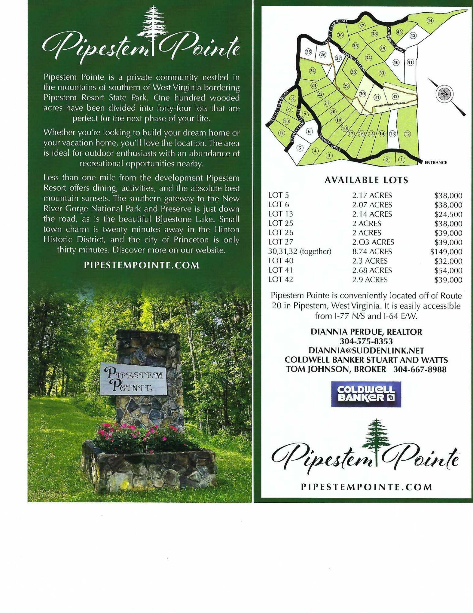 Property Photo:  Lot 13 Fairway Drive Pipestem Pointe  WV 25979 