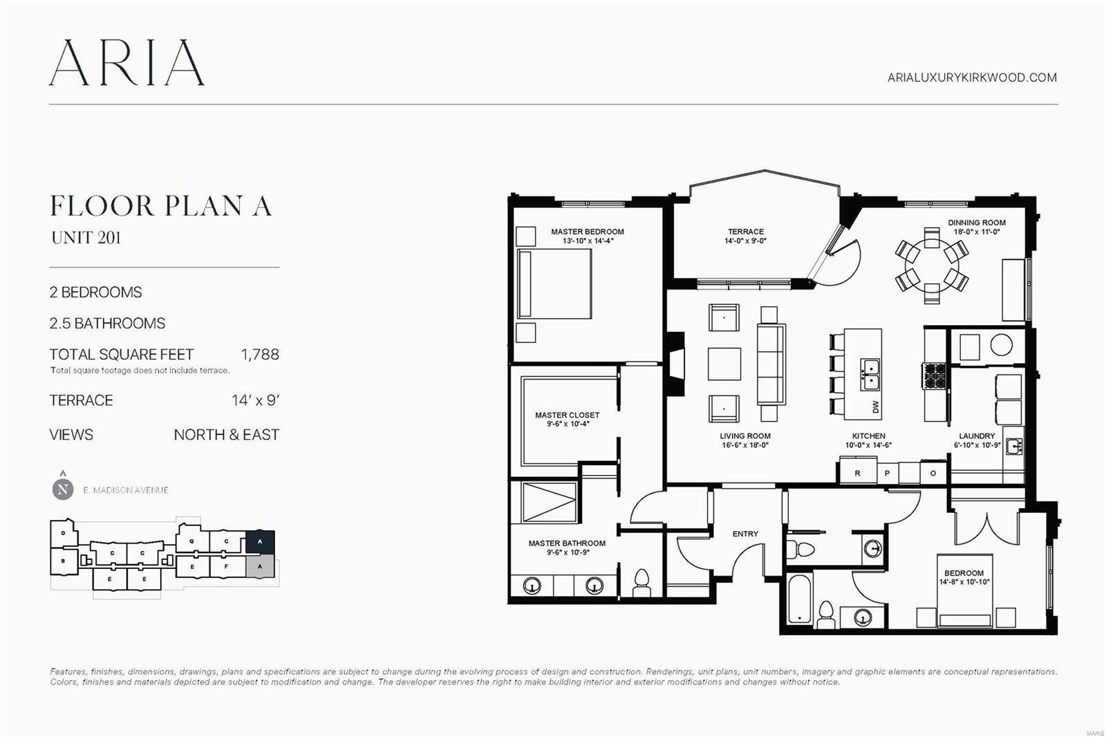 Property Photo: 132 E Monroe 201 MO 63122