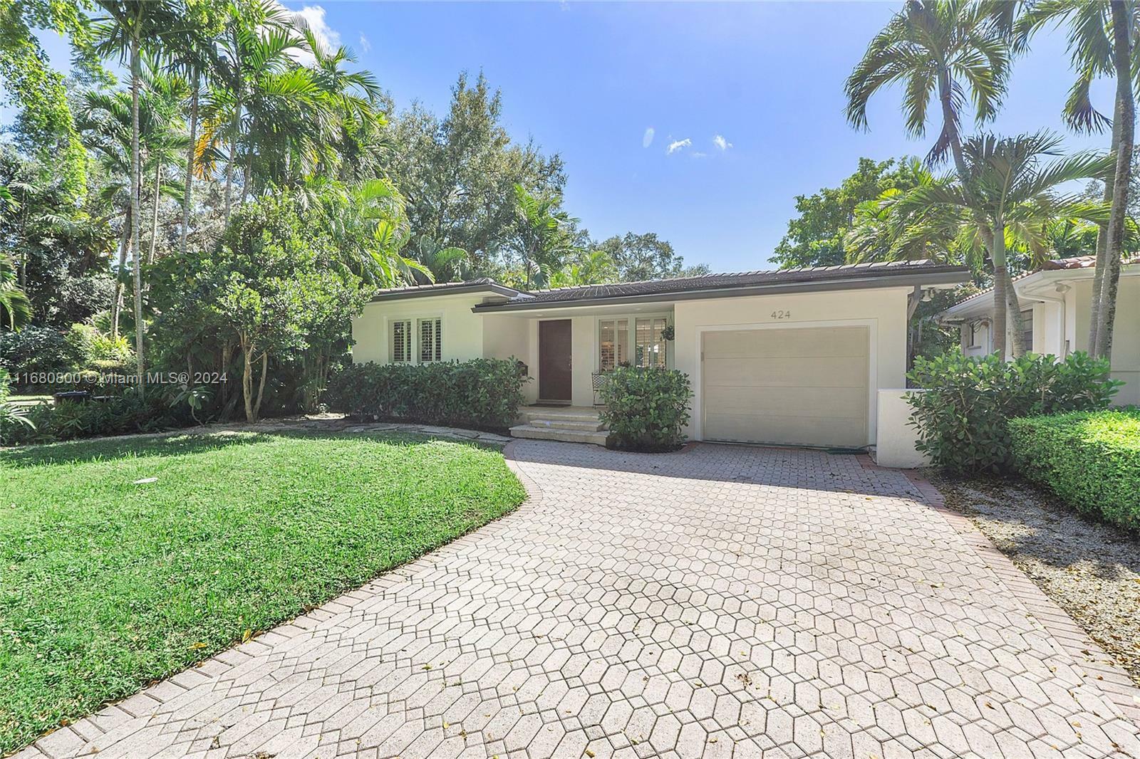 Property Photo:  424 Sansovino Ave  FL 33146 