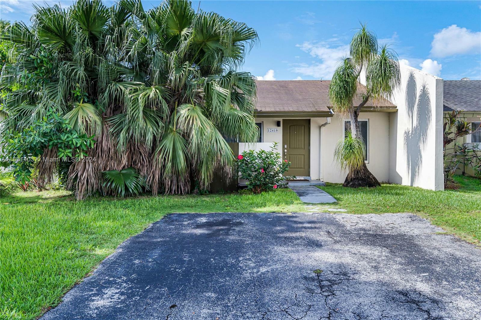 Property Photo:  12410 SW 112th Ter 12410  FL 33186 