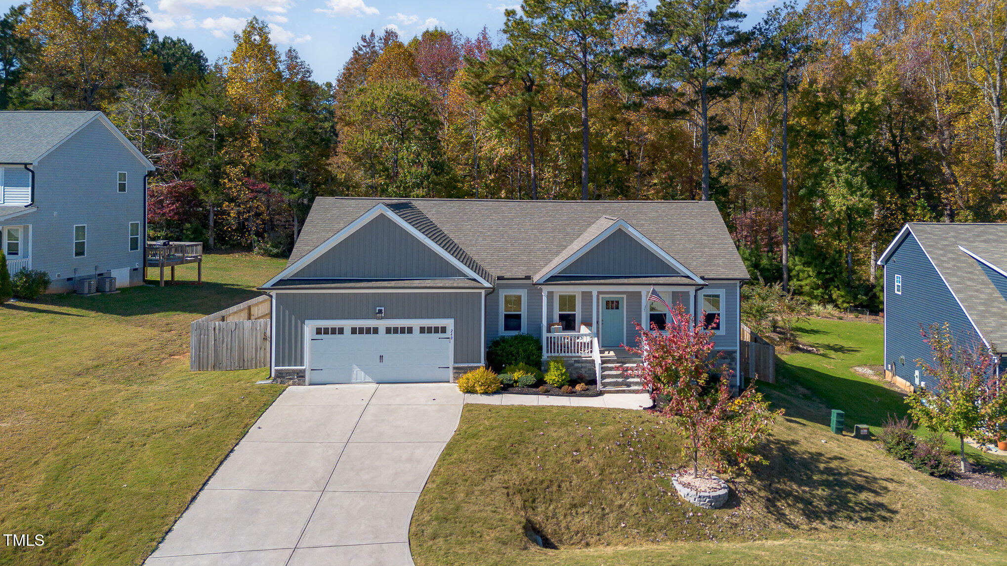 Property Photo:  240 Alcock Lane  NC 27525 