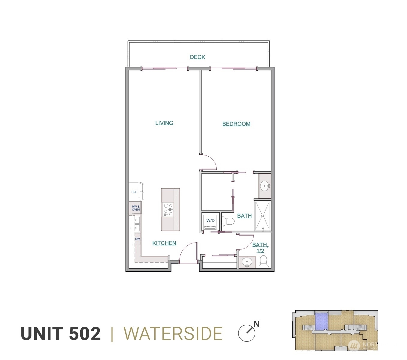 Property Photo: 1025 Granary Avenue 502 WA 98225