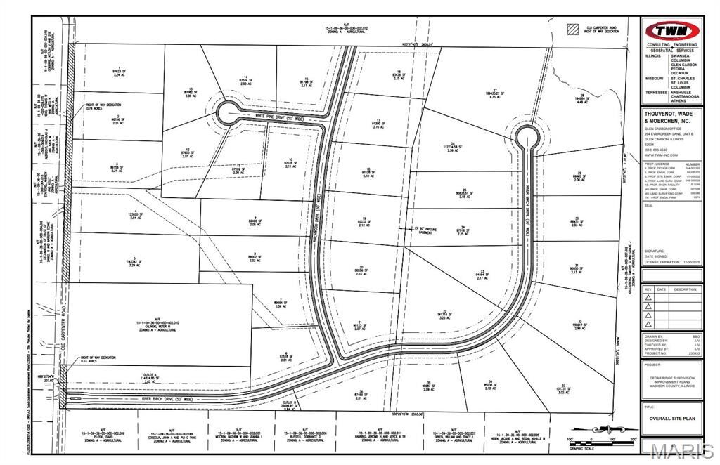 Property Photo: 0 Old Carpenter Lot 1 Road IL 62025