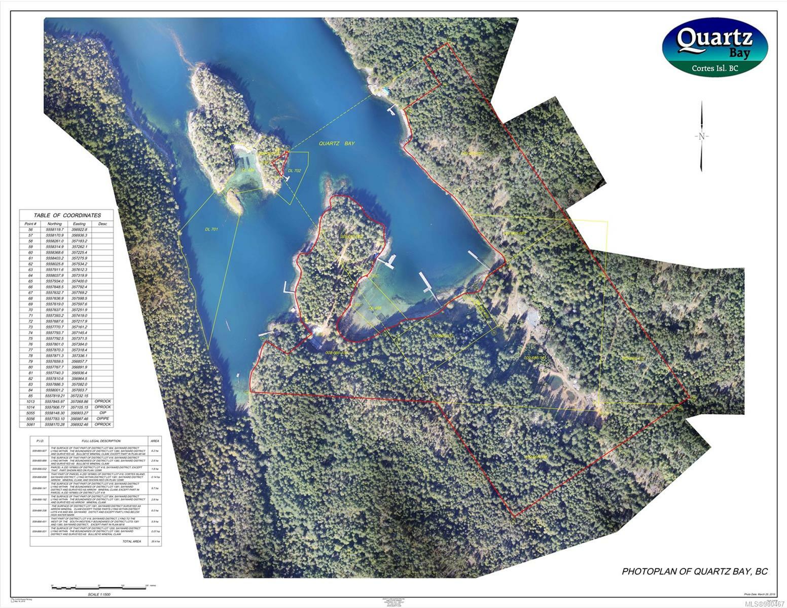 Property Photo: Dl 904 Quartz Bay BC V0V 0V0