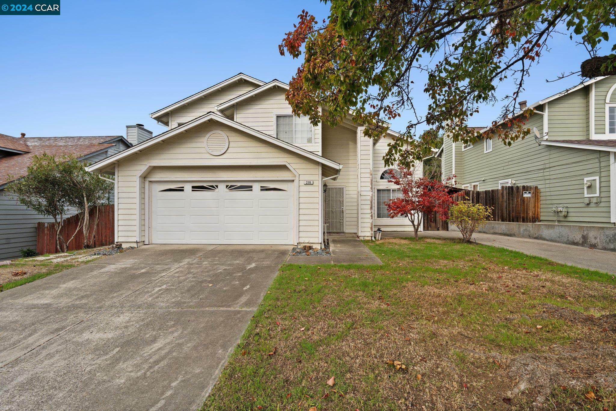 Property Photo:  218 Cimarron Dr  CA 94589 