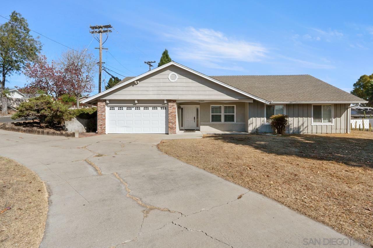 Property Photo: 6385 Jackson Dr CA 92119