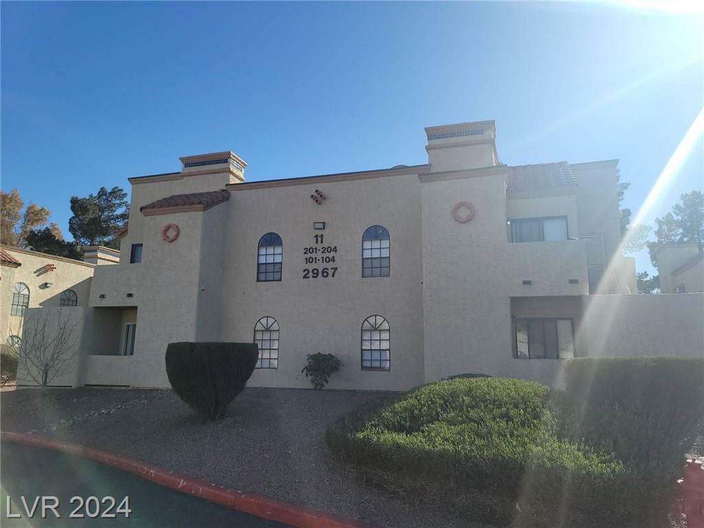 Property Photo:  2967 Juniper Hills Boulevard 104  NV 89142 