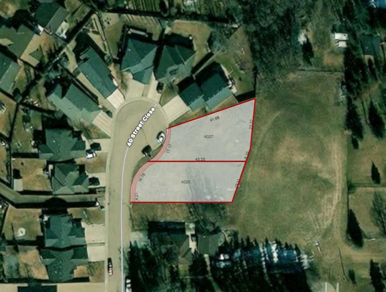 Property Photo: 4025 &Amp 4027 40 Street Close AB T4J 1A9
