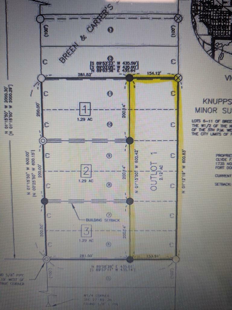 Property Photo:  Outlot Lot 1 South 32nd St.  IA 50501 