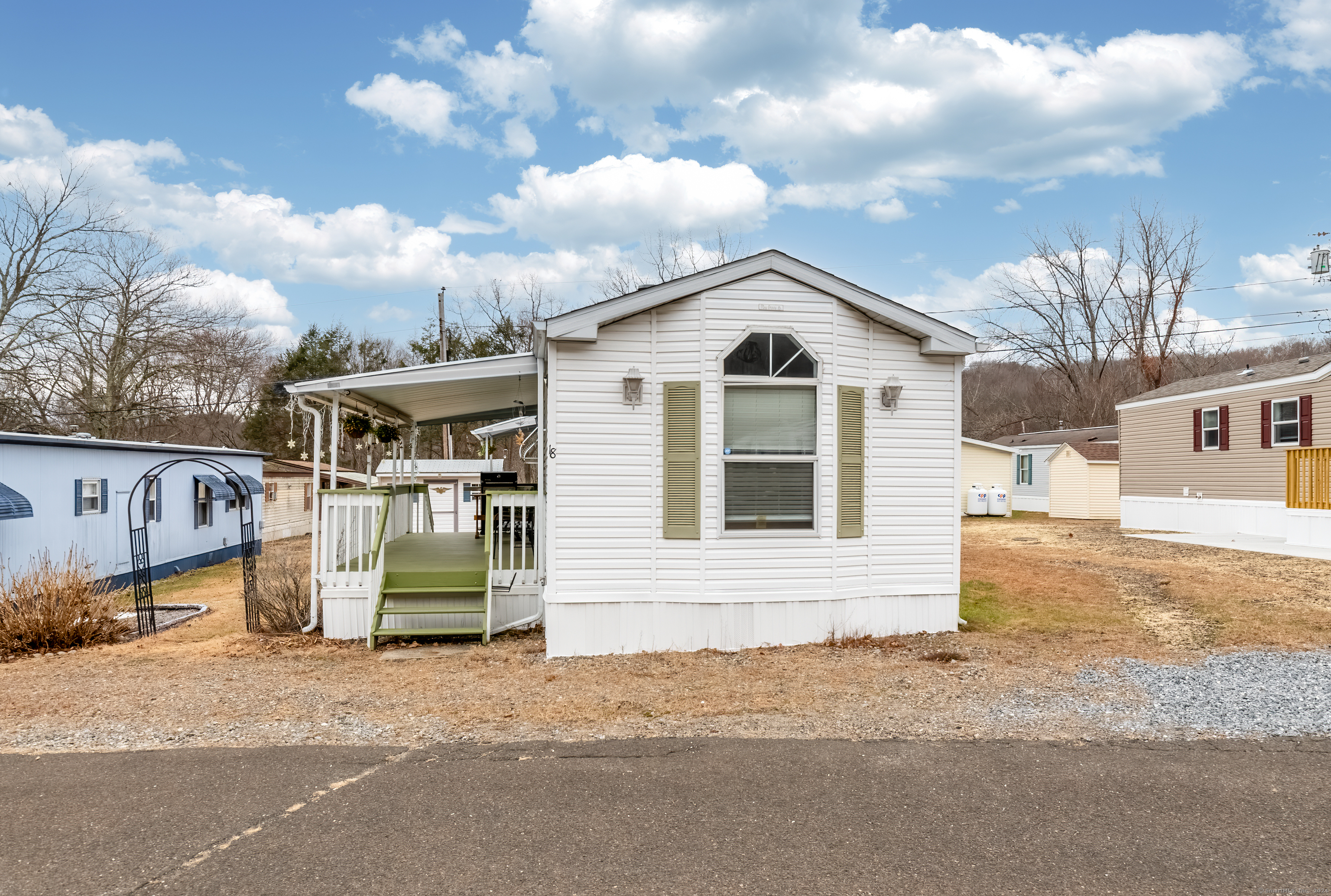 Property Photo:  108 Clark Road Trlr 18  CT 06770 