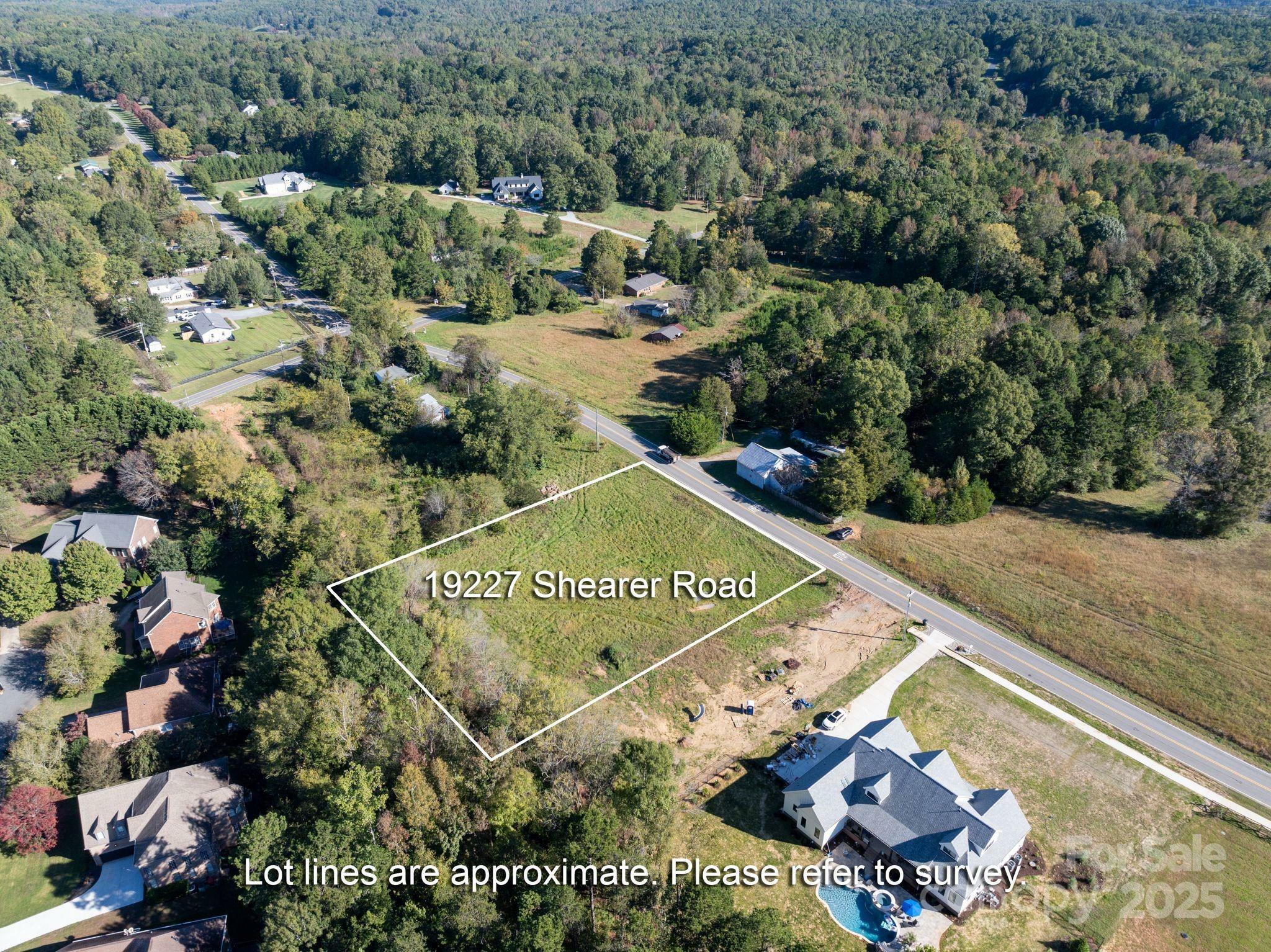 Property Photo:  19227 Shearer Road  NC 28036 