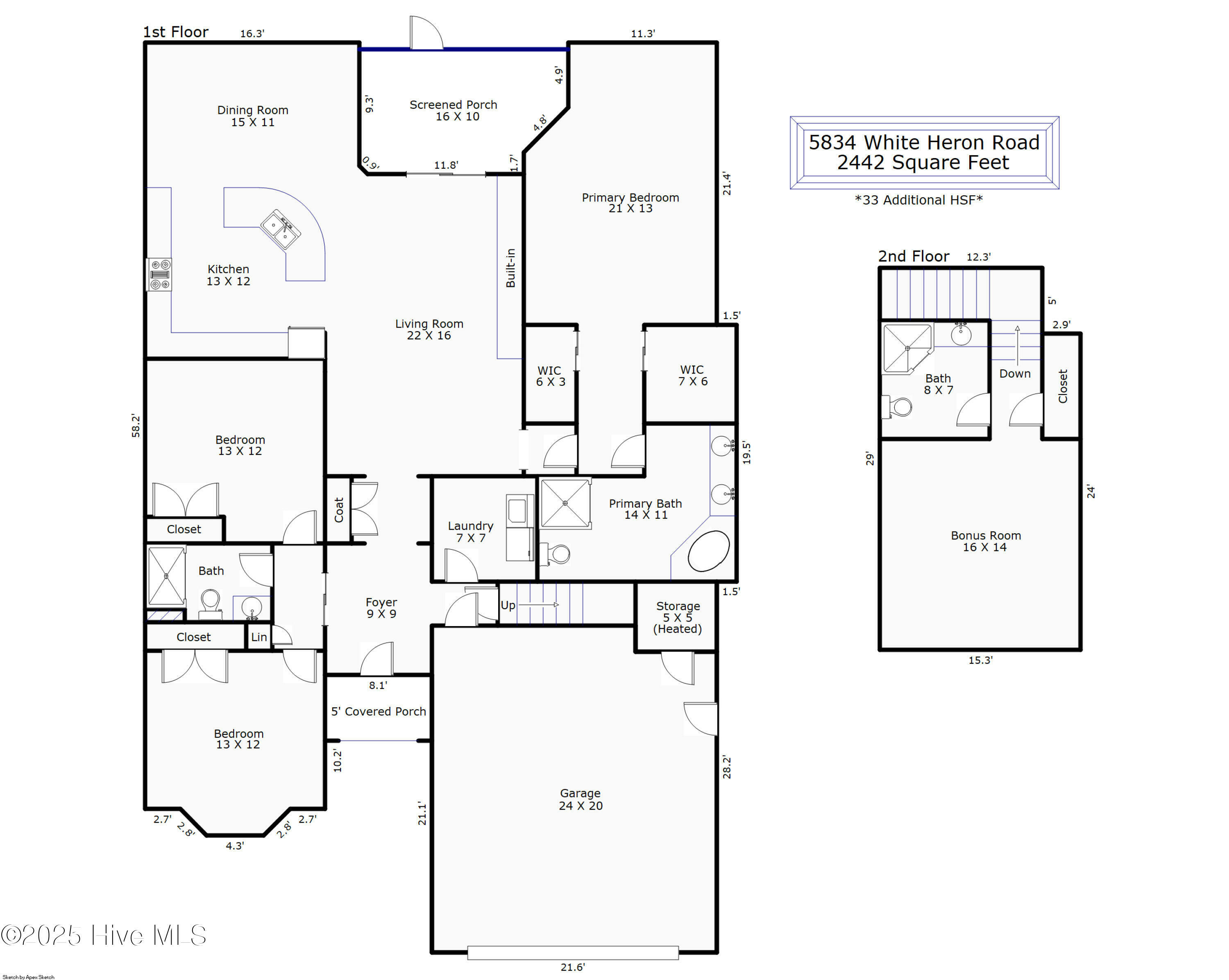 Property Photo: 5834 White Heron Road NC 28412