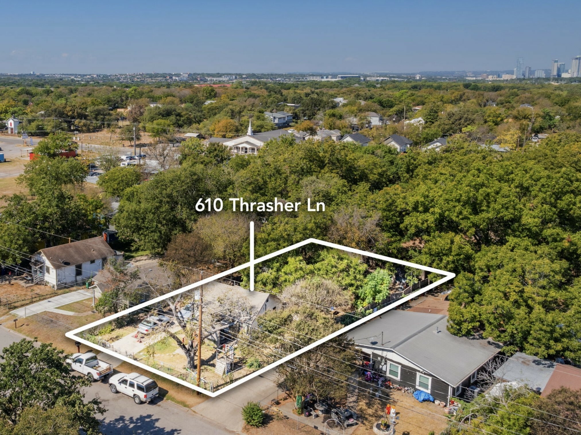 Property Photo:  610 Thrasher Lane  TX 78741 