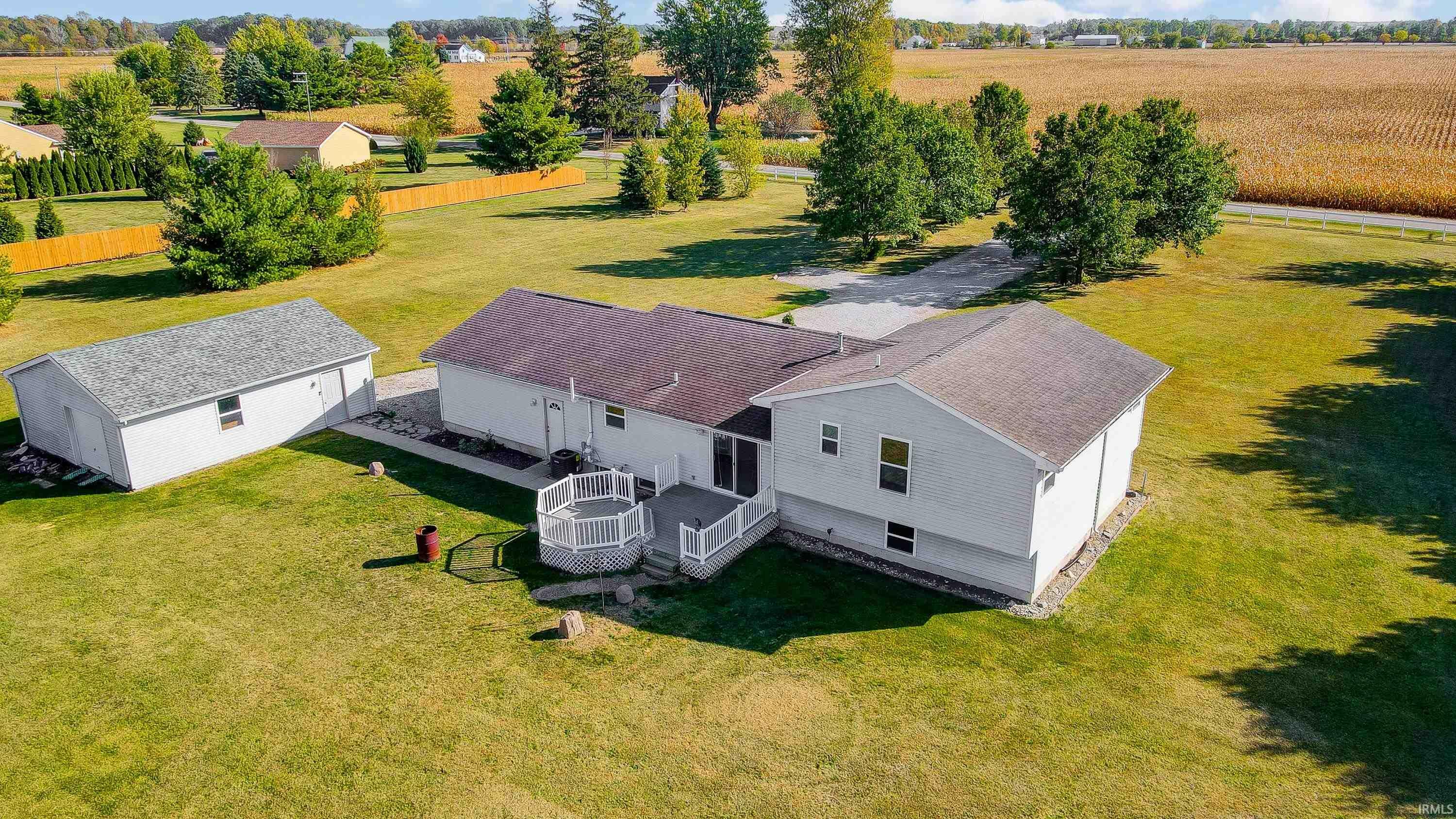 Property Photo:  5604 Hamilton Road  IN 46798-9738 