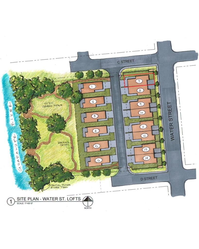 Property Photo:  1311 #7 Water St  TX 78028 