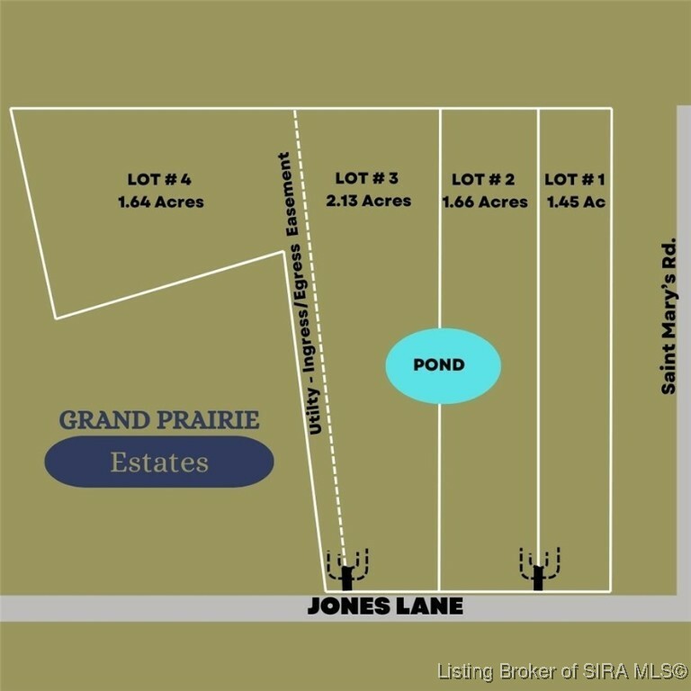 Property Photo:  Lot 2 Jones Lane  IN 47119 