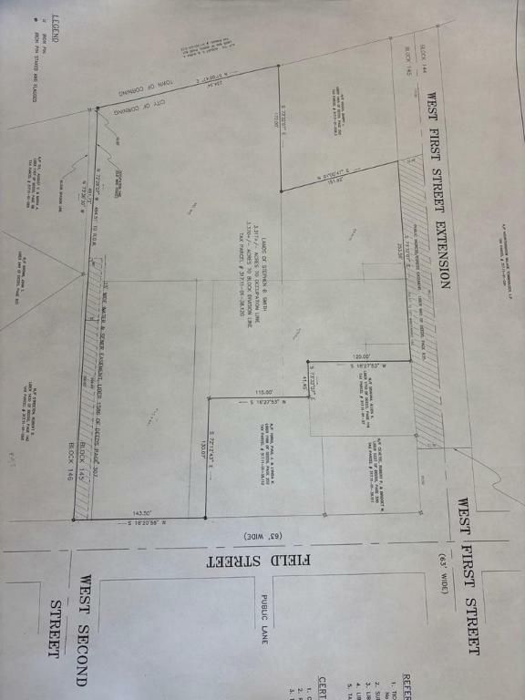 Property Photo: 0 W First Street NY 14830