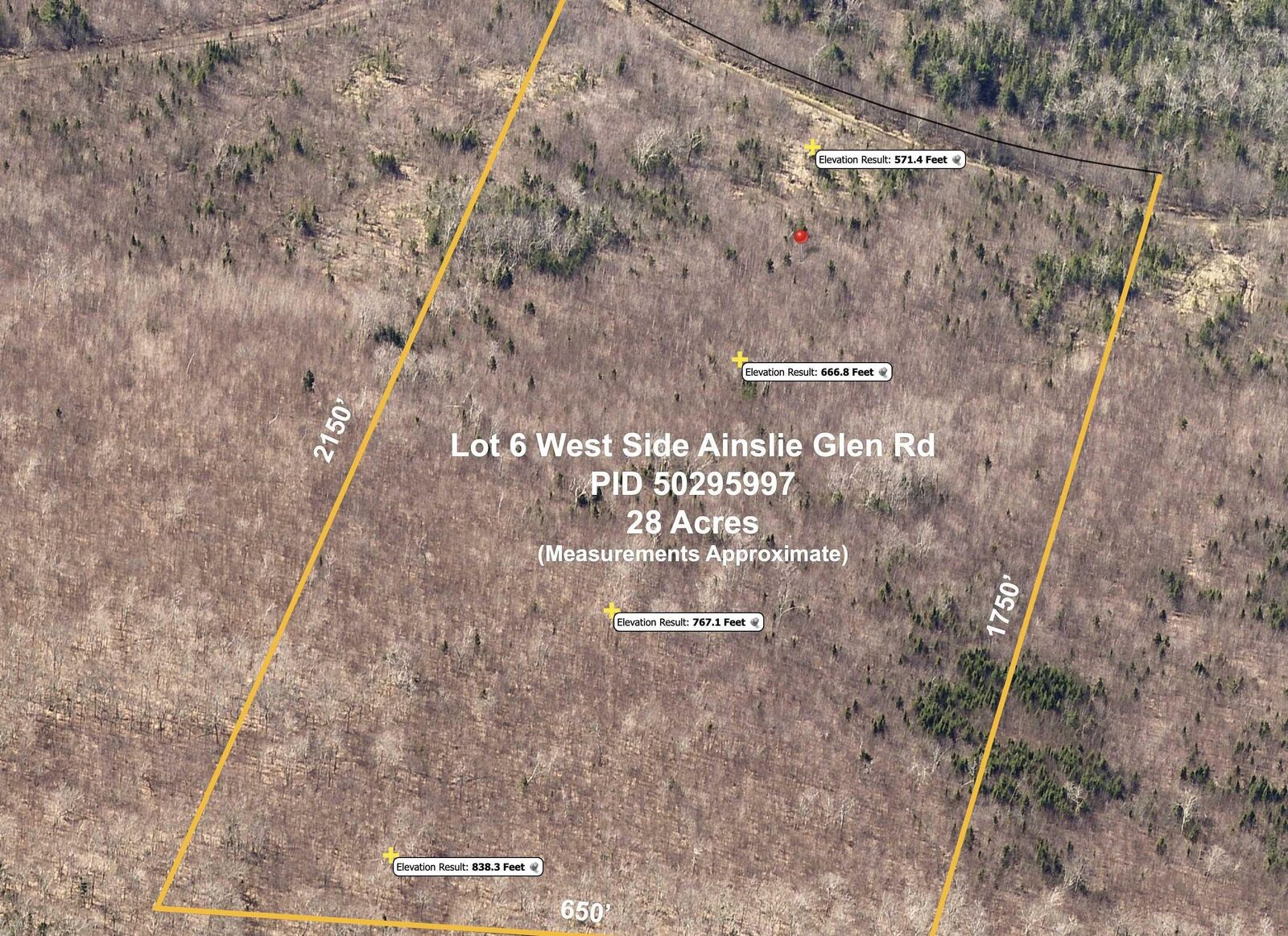 Property Photo:  Lot 6 West Side Ainslie Glen Road  NS B0E 3M0 