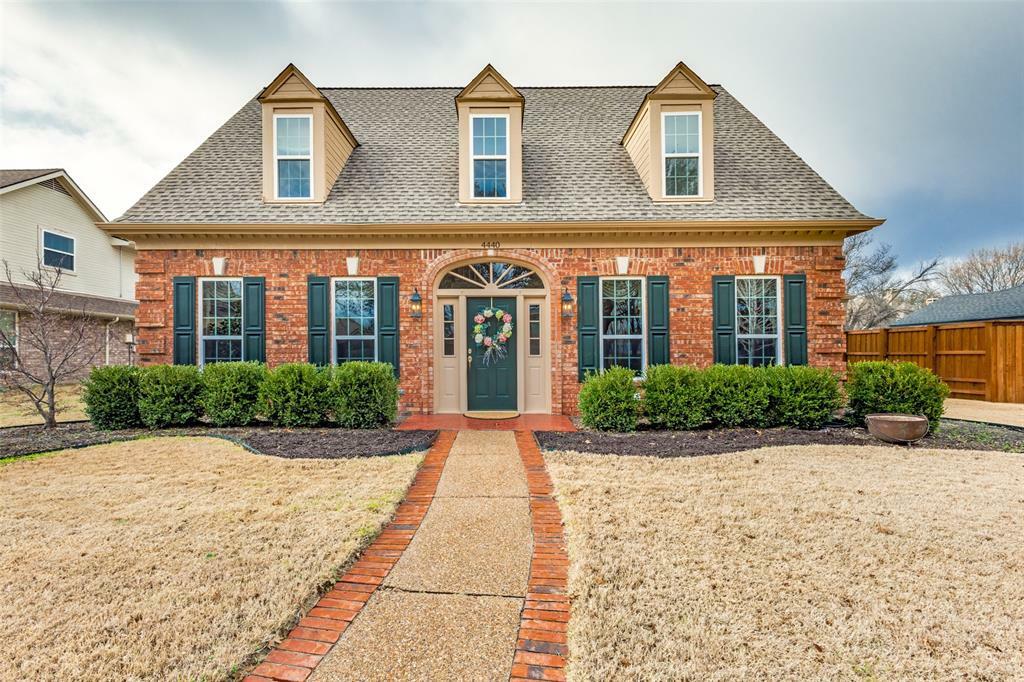 Property Photo: 4440 Bentley Drive TX 75093