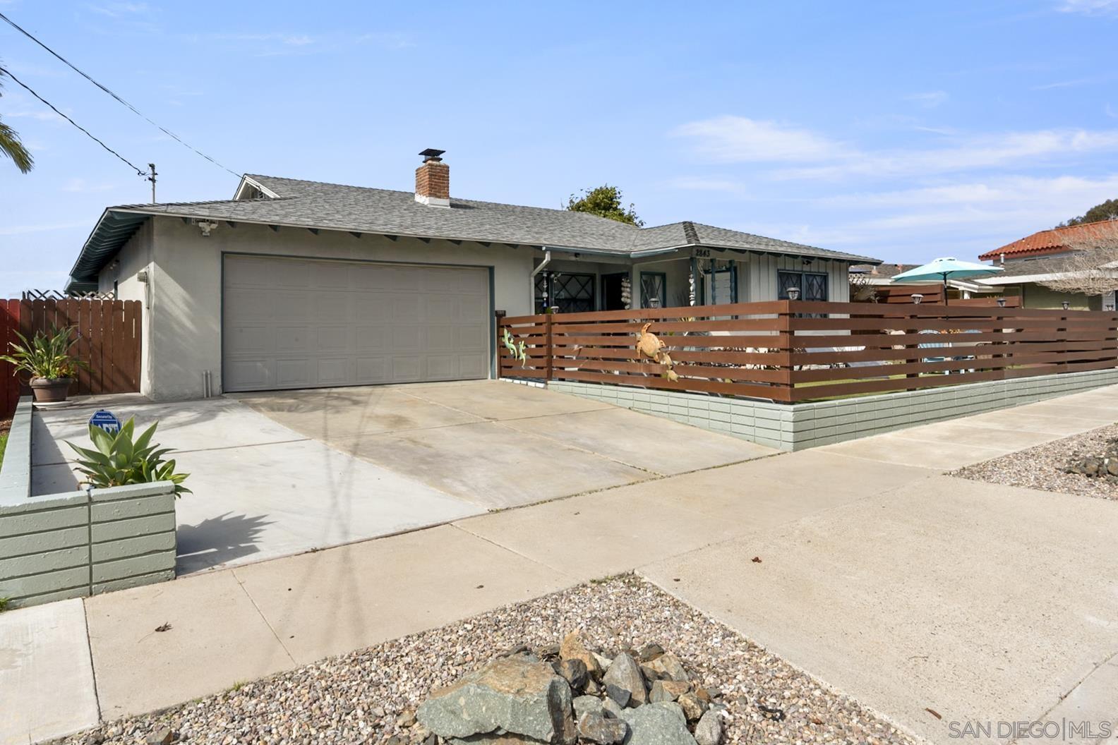Property Photo: 2843 Todd St. CA 92054
