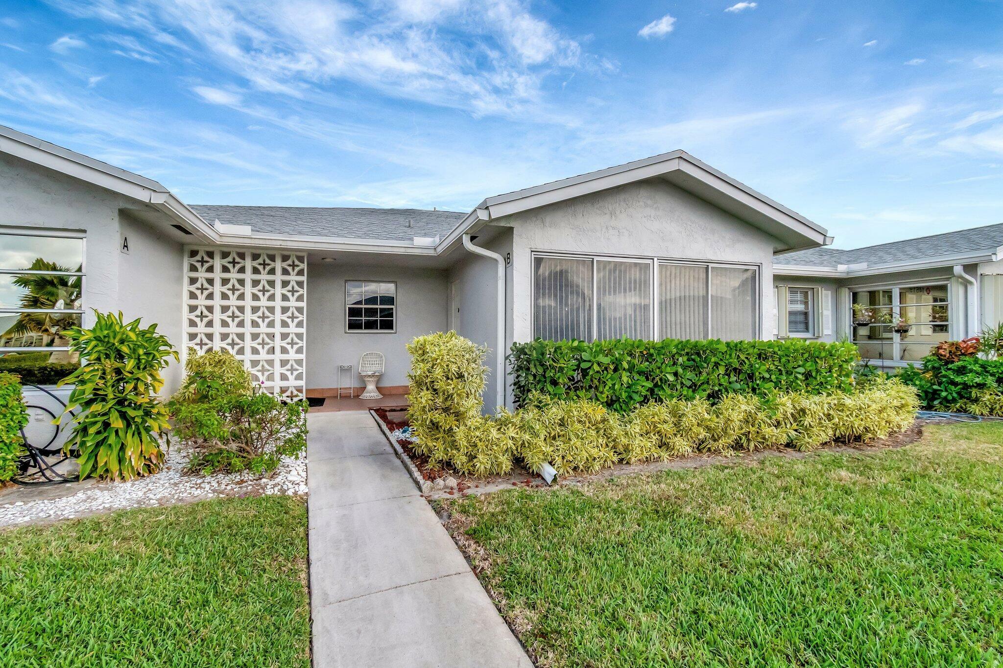 Property Photo:  14619 Canalview Drive B  FL 33484 