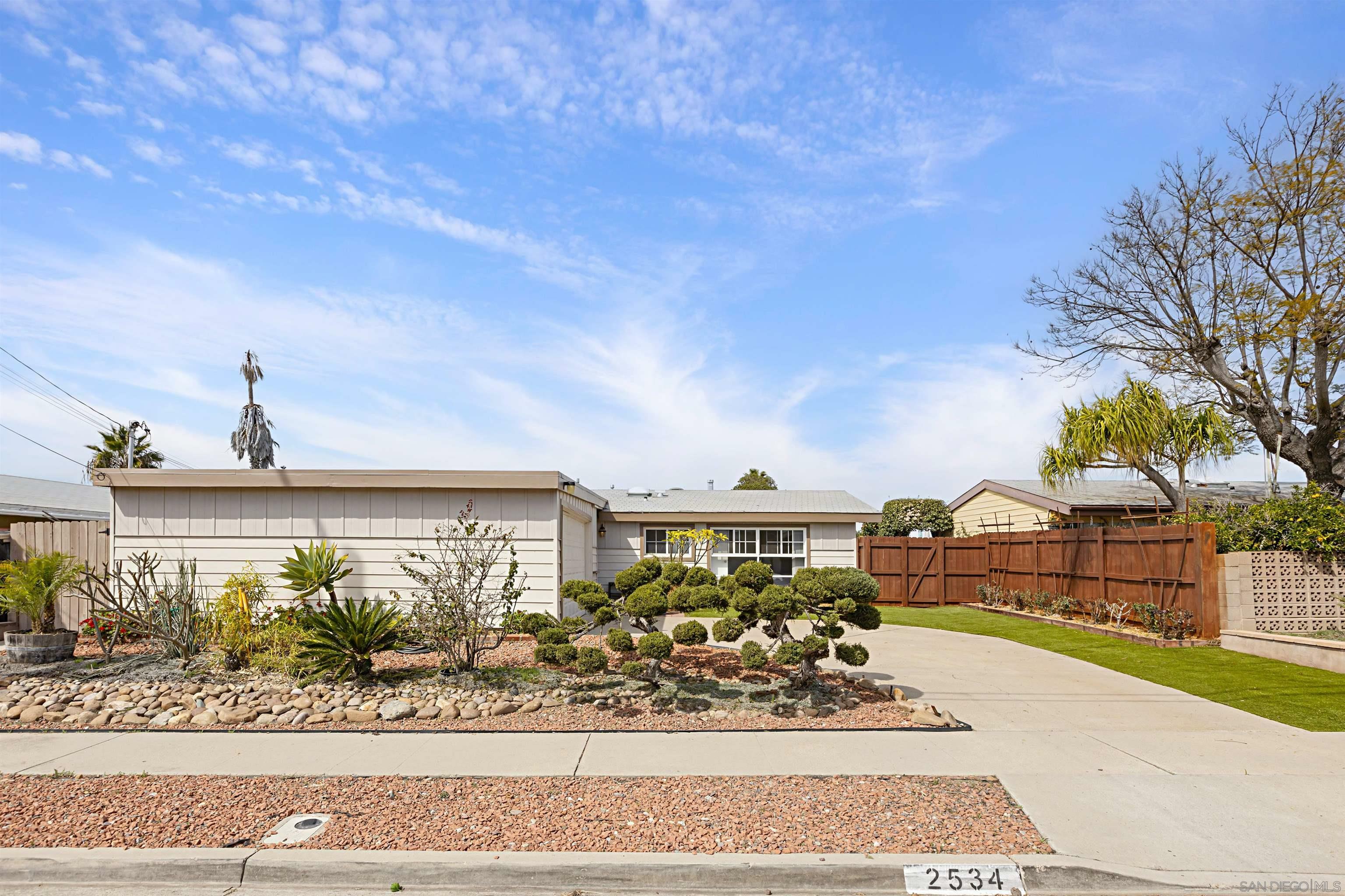 Property Photo:  2534 Bartel St  CA 92123 