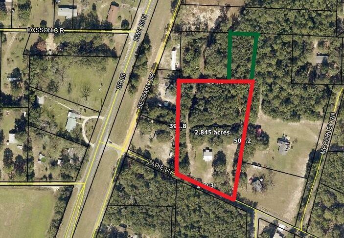 Property Photo: 3105 Zadie Lane FL 32539