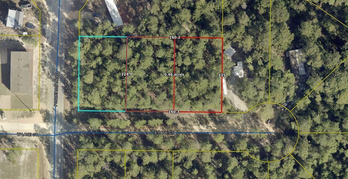 Property Photo: Lots 2-3 E Lane Court FL 32433