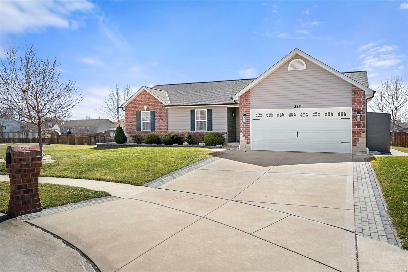 Property Photo: 222 Hartford Glen Court MO 63385