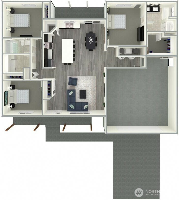 Property Photo: 716 Tipsoo Loop S WA 98576