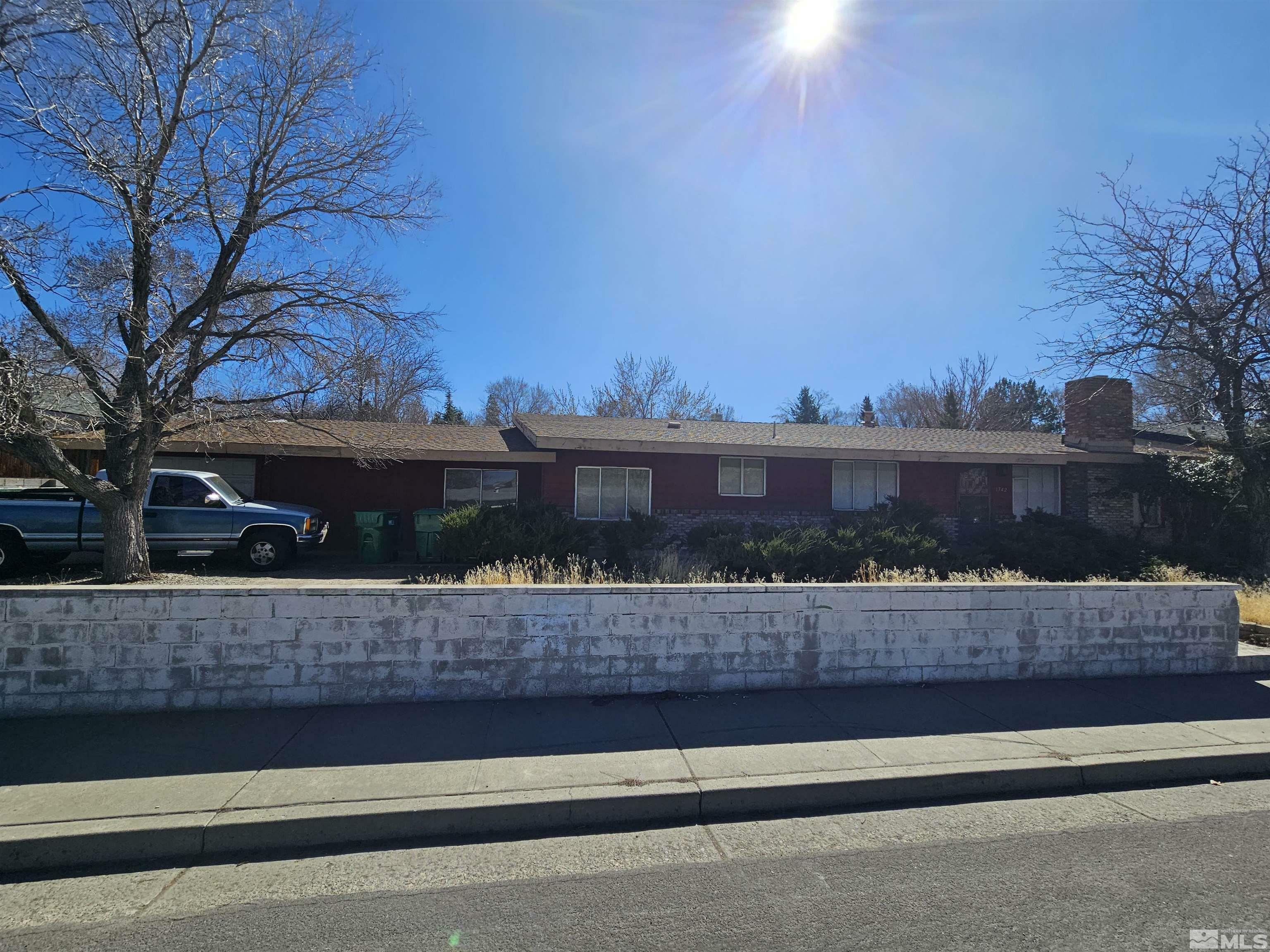 Property Photo: 1742 Mayberry Drive NV 89509