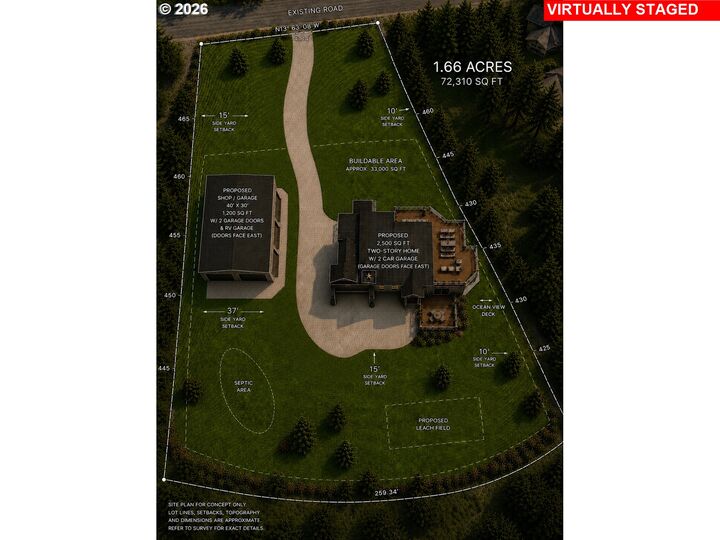 Property Photo:  Upper Benham Ln 300  OR 97415 