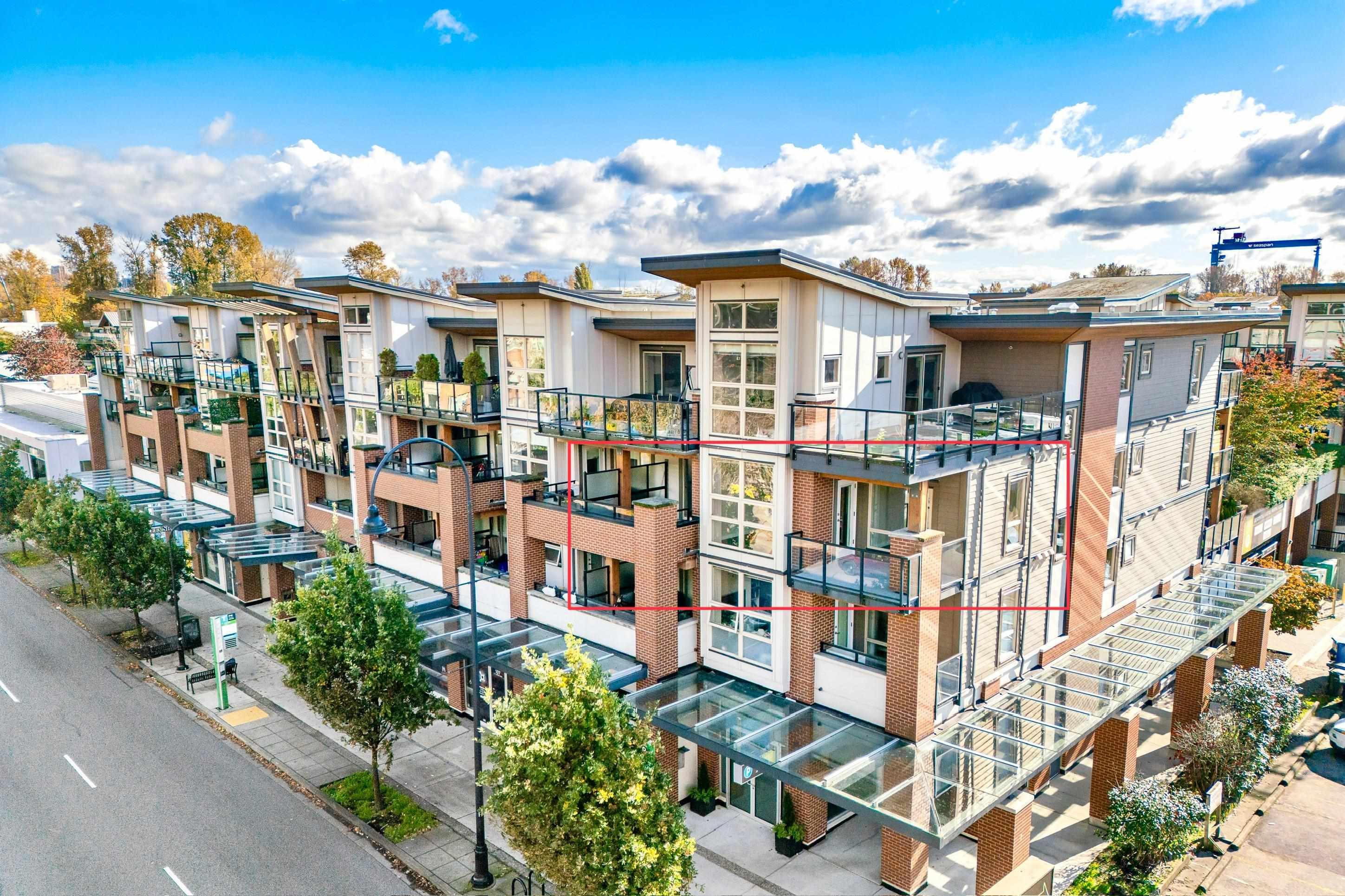 Property Photo: 1177 Marine Drive 304 BC V7P 1T1