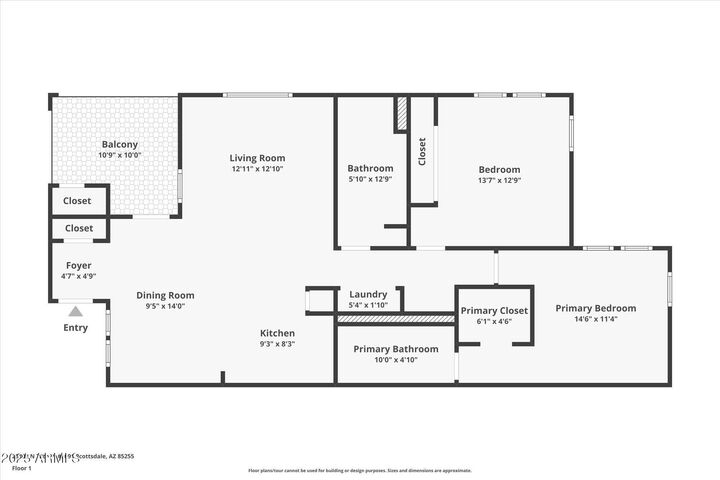 Property Photo:  20100 N 78th Place 2091  AZ 85255 