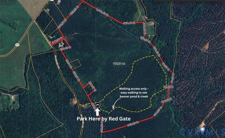Property Photo:  116.32 Acres Gilliam Mill Road  VA 23936 