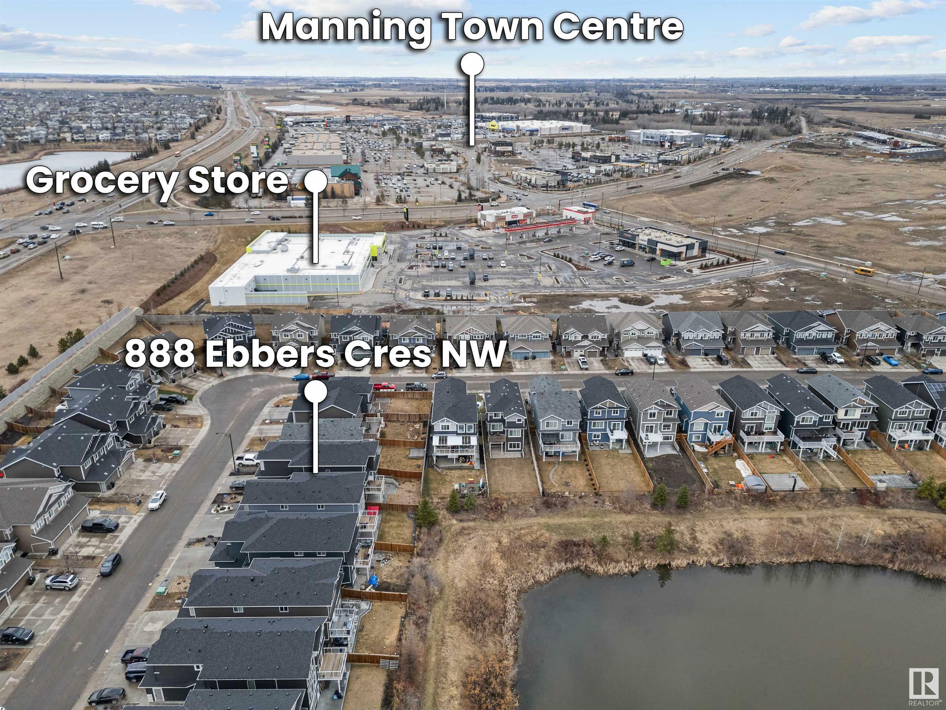 Property Photo: 888 Ebbers Crescent NW AB T5Y 3V1