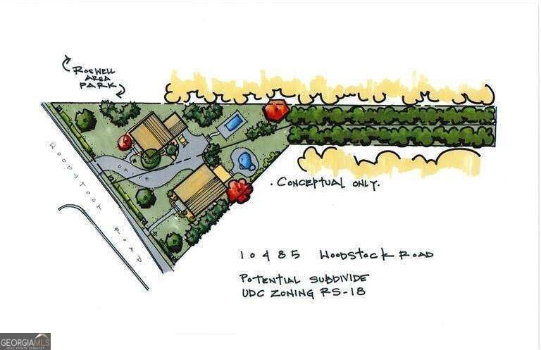 Property Photo: 10485 Woodstock Road GA 30075