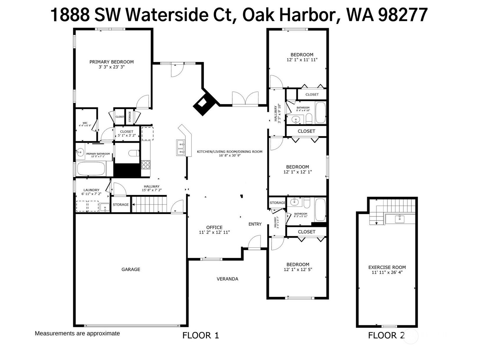Property Photo: 1888 Waterside Court WA 98277
