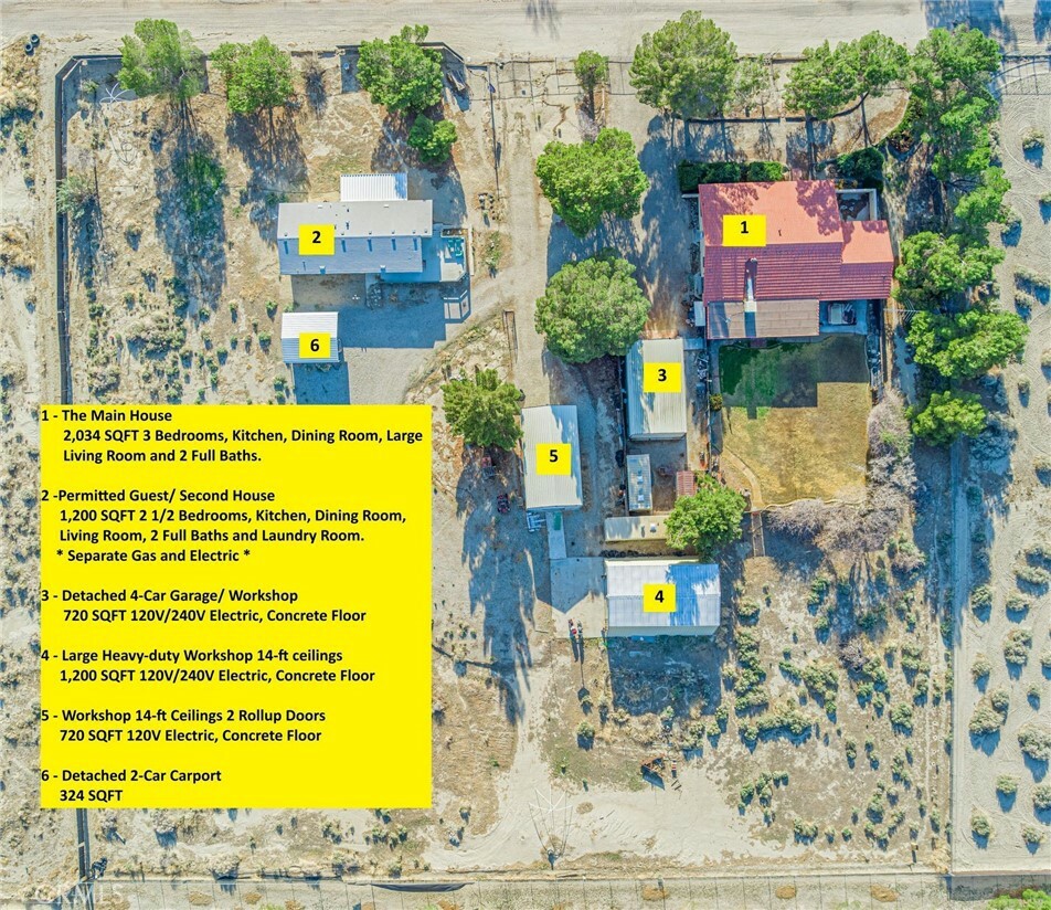 Property Photo: 45050 43rd Street E CA 93535