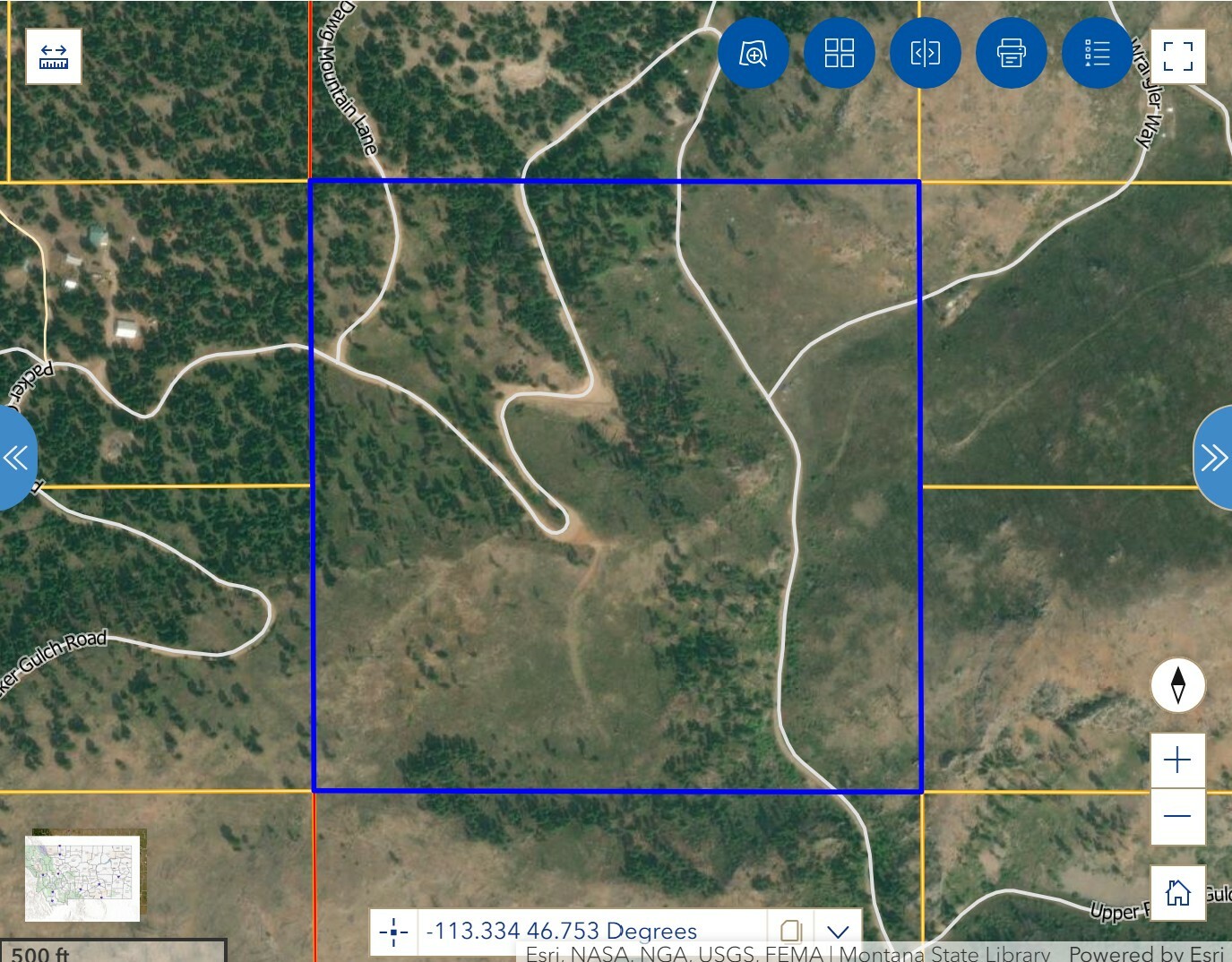 Property Photo: Tbd Packer Gulch Road MT 59832