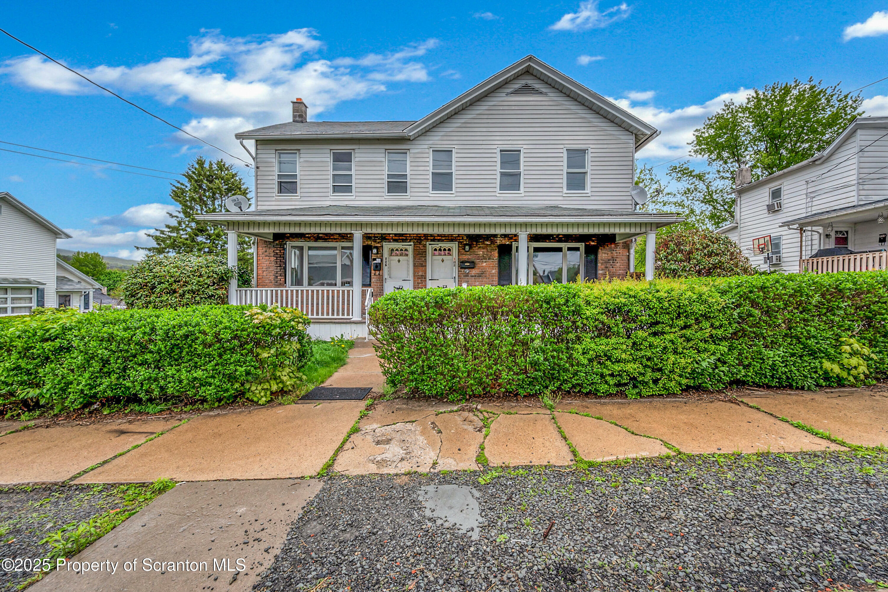 306 308 Cleveland Street  Olyphant PA 18447 photo