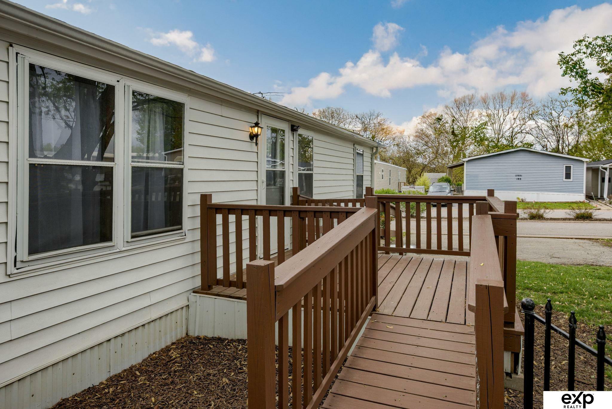 Property Photo: 12820 Spaulding Street 186 NE 68164