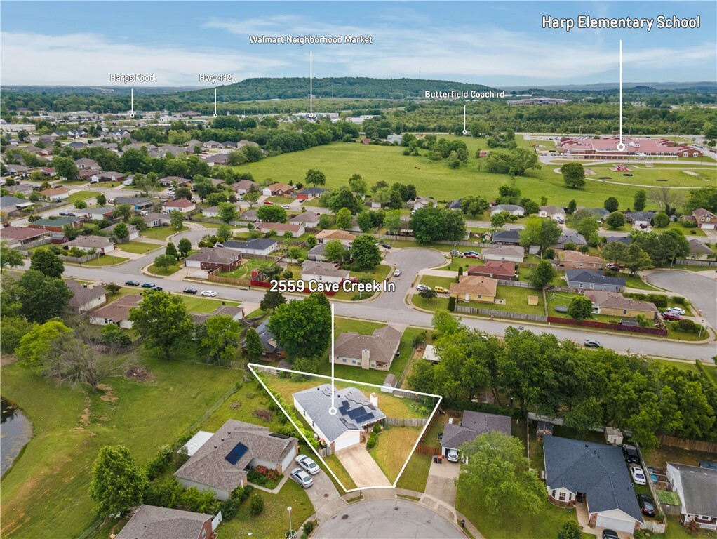 Property Photo: 2559 Cave Creek Lane AR 72764