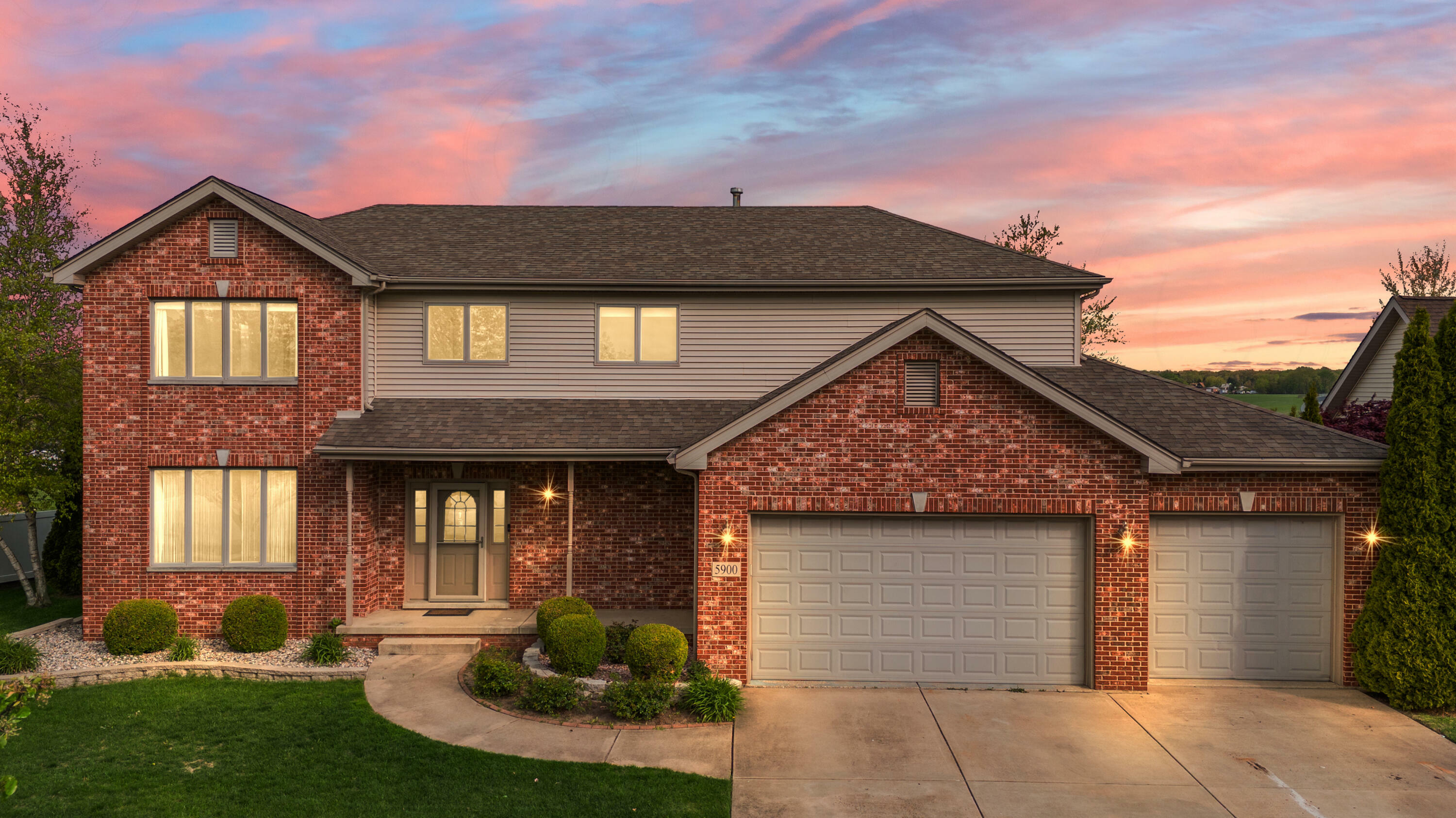 Property Photo: 5900 Wildrose Lane IN 46375